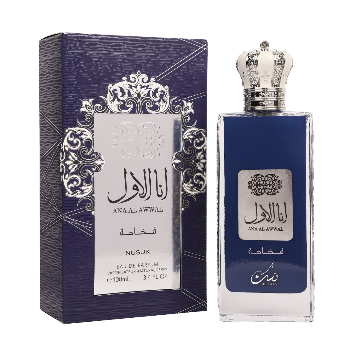 NUSUK Ana Al Awwal Fakhama (Blue) EDP 100ml