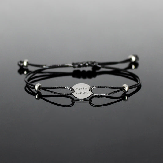 20300 Signos Collection Aquarius Adjustable Bracelet