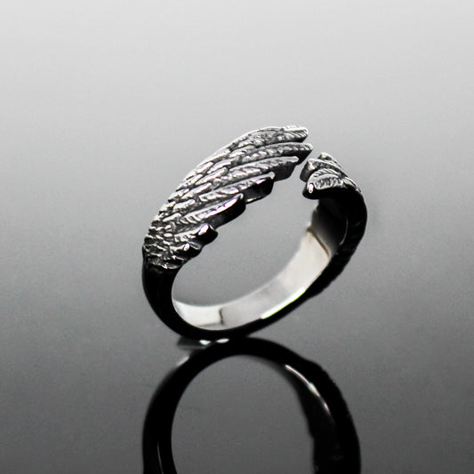 17122 Men’s Guardian Wing Band Ring