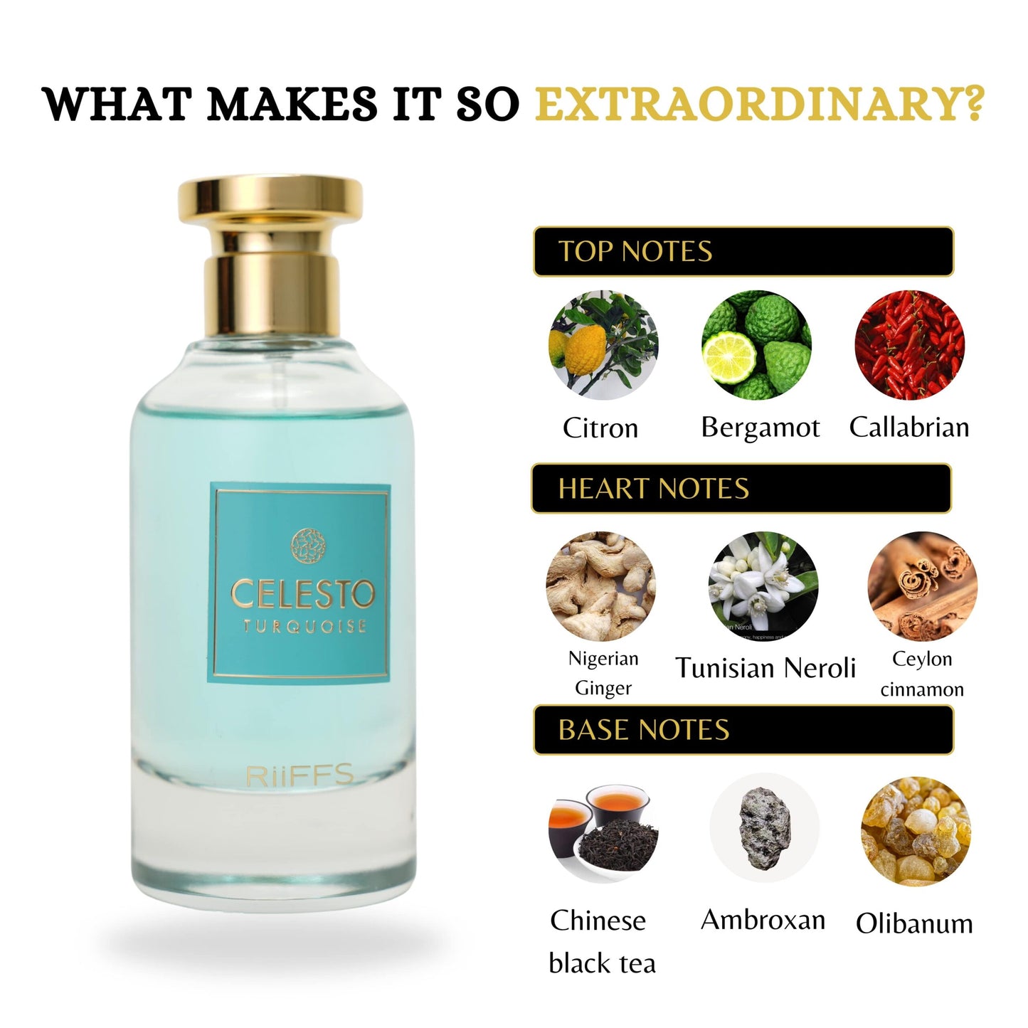 RiiFFS Celesto Turquoise EDP 100ml