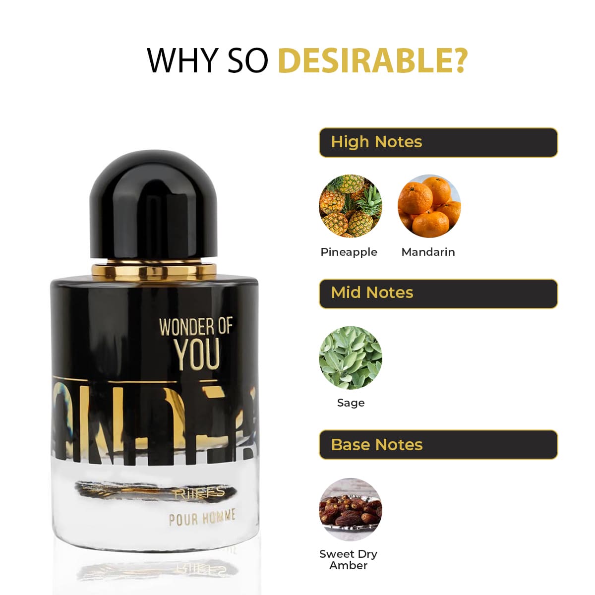 RiiFFS Wonder of You Pour Homme EDP 100ml