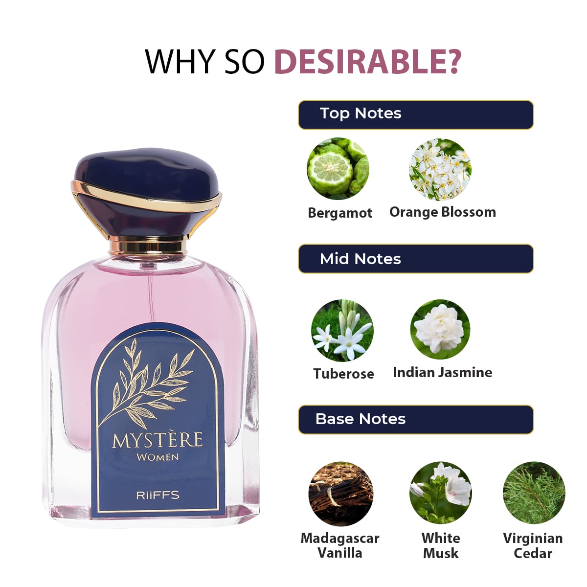 RiiFFS Mystère Women EDP 80ml