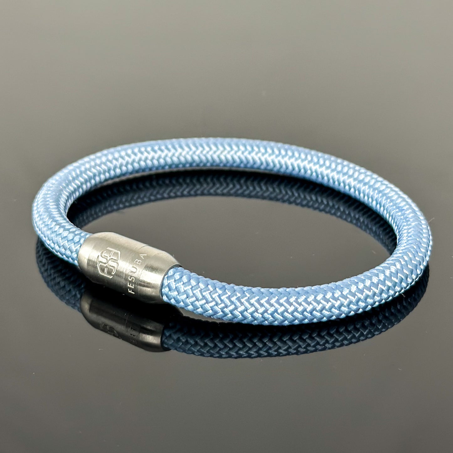 7002 Nautical Light Blue Rope Bracelet