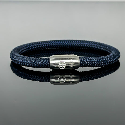 7002 Nautical Dark Blue Rope Bracelet